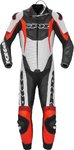 Spidi Sport Warrior Pro Перфорированный цельный кожаный костюм мотоцикла