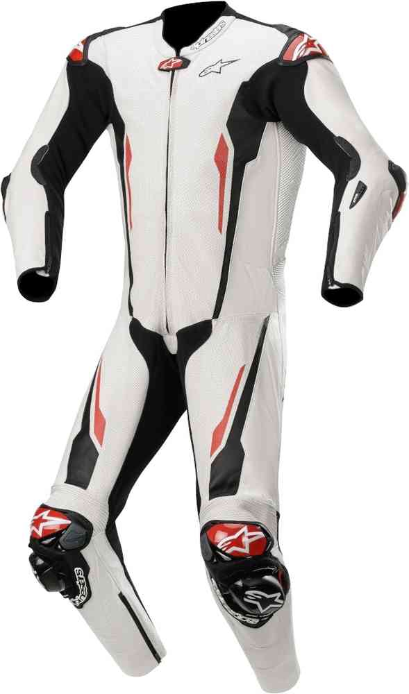 Alpinestars Racing Absolute Tech-Air One Piece Perforated Motorcycle Leather Suit