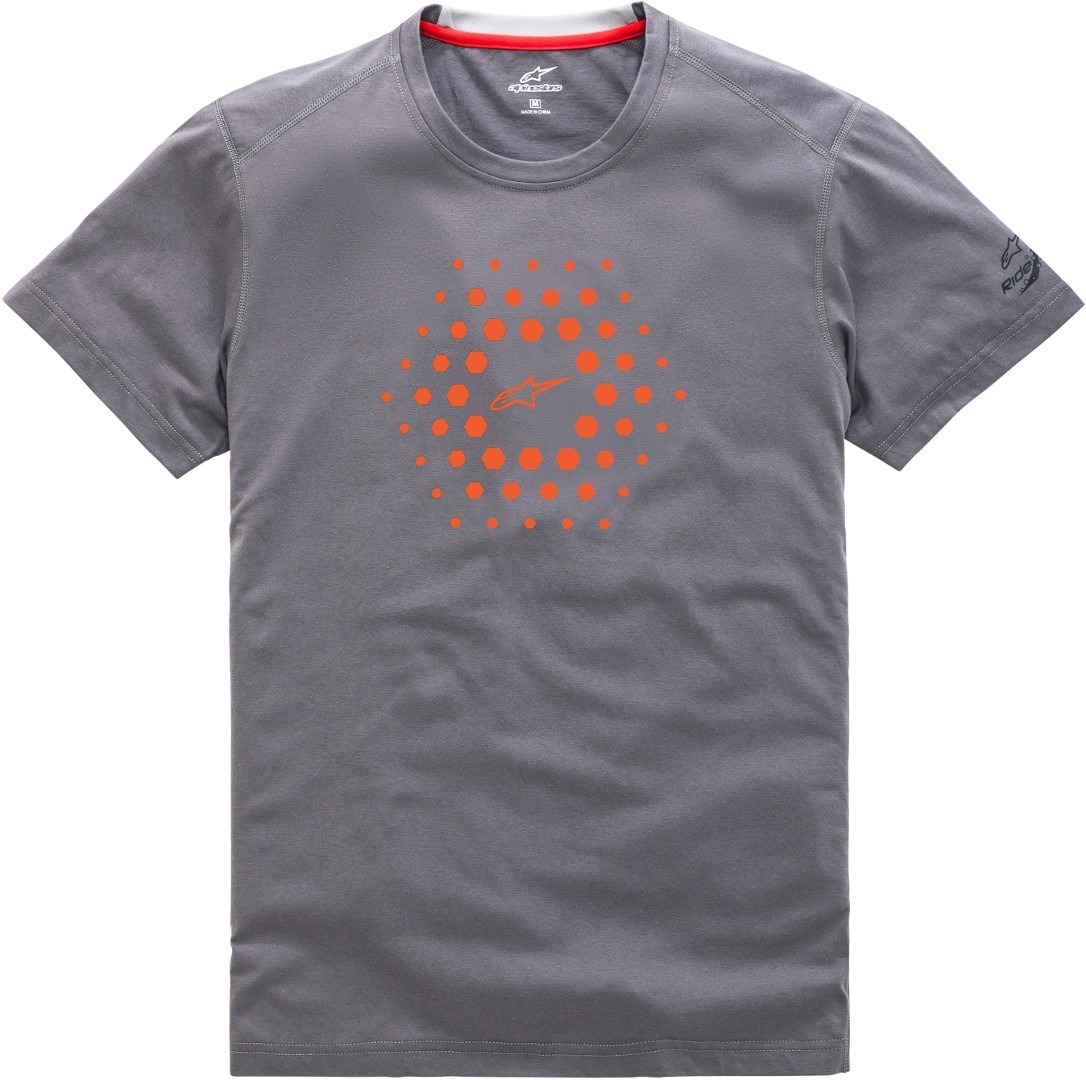 Alpinestars Burst Ride Dry T-Shirt, grå, storlek S