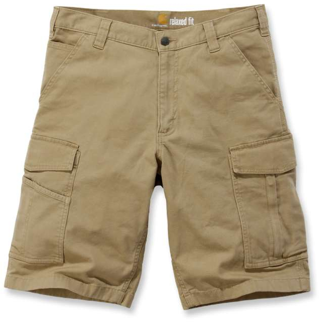 Image of Carhartt Rugged Flex Rigby Cargo pantaloni corti, marrone, dimensione 31
