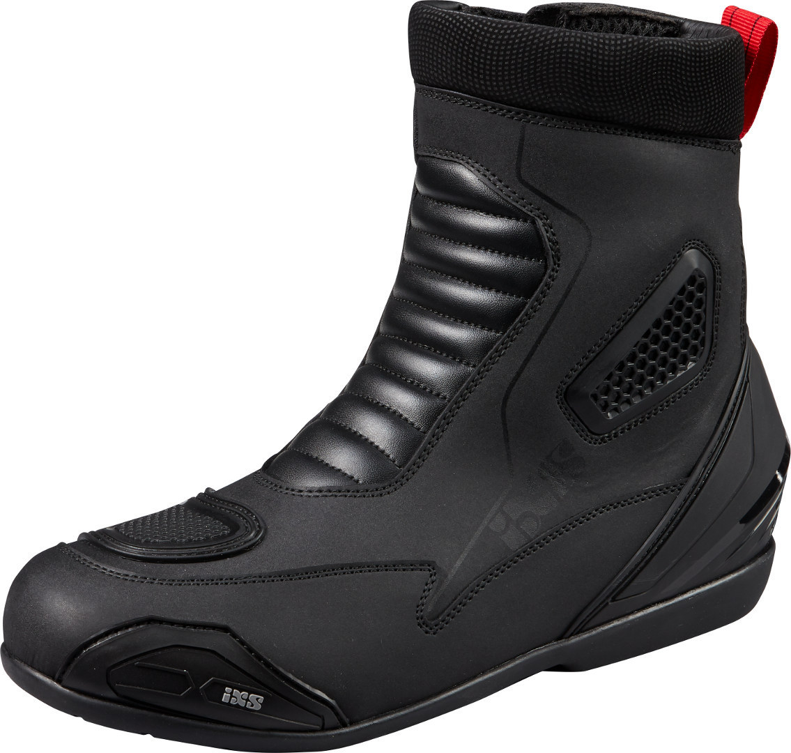 IXS RS-100 S Motorcycle Boots, black, Size 45, black, Size 45