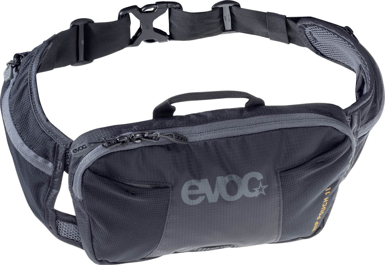 Evoc Hip Pouch 1L, black, black, Size One Size