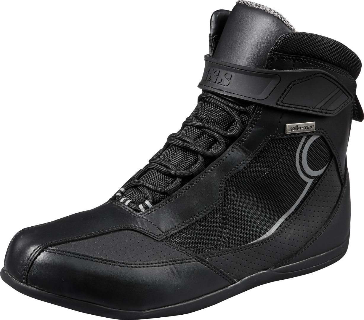 IXS Lace-ST Motorcycle Boots, black, Size 42, black, Size 42