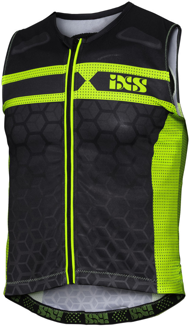 IXS RS-20 Protector Vest, black-yellow, Size L, black-yellow, Size L
