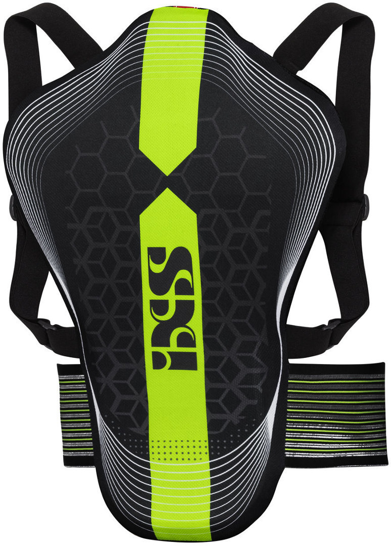 IXS RS-10 back protector, black-yellow, Size L, black-yellow, Size L