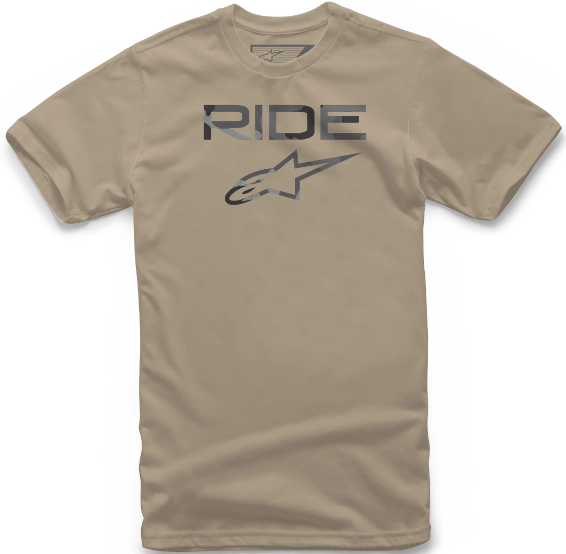 Alpinestars Ride 2.0 Camo T-Shirt, beige, storlek L