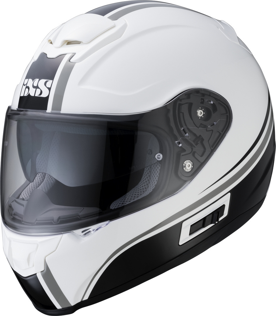IXS 215 2.1 Helmet, black-white, Size M, black-white, Size M