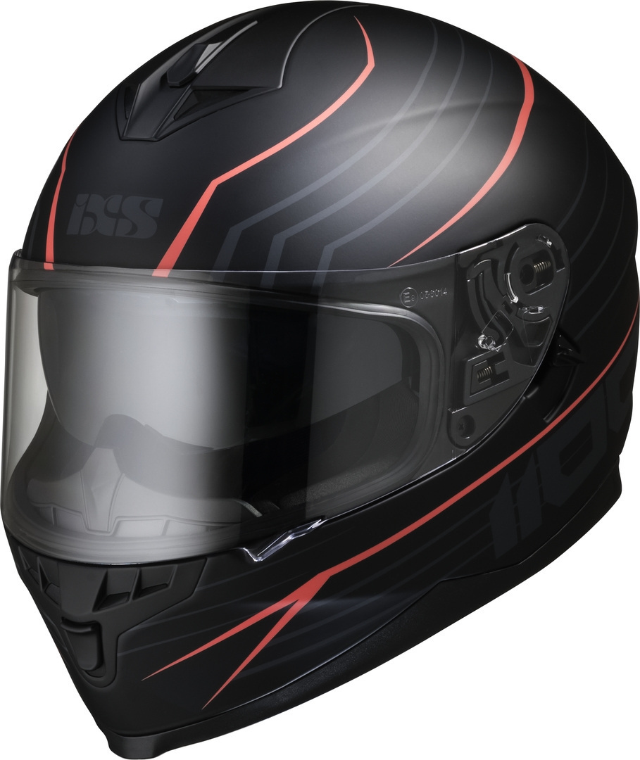 IXS 1100 2.1 Helmet, black-red, Size 2XL, black-red, Size 2XL