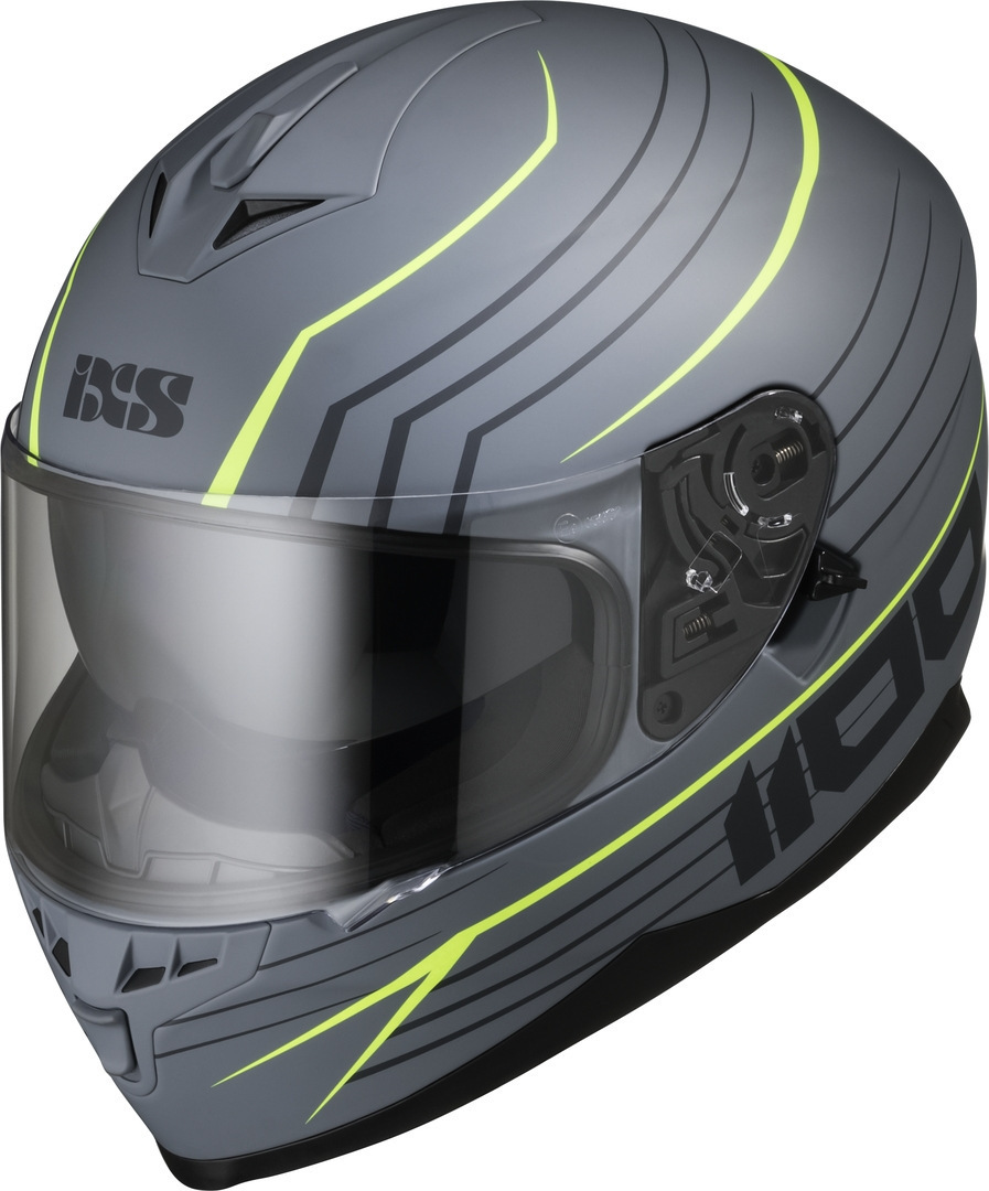 IXS 1100 2.1 Helmet, grey-yellow, Size XL, grey-yellow, Size XL
