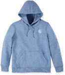 Carhartt Clarksburg Logo Женская толстовка с капюшоном
