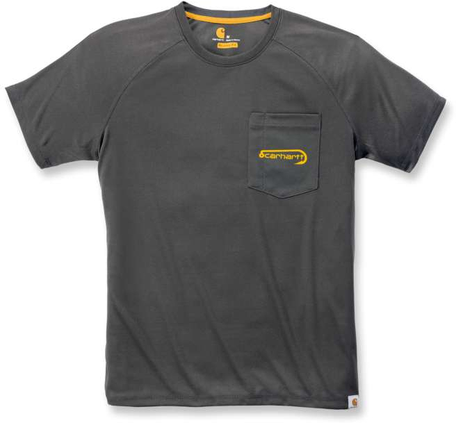 Carhartt Force Angler Graphic T-Shirt, schwarz, Größe S, schwarz, Größe S