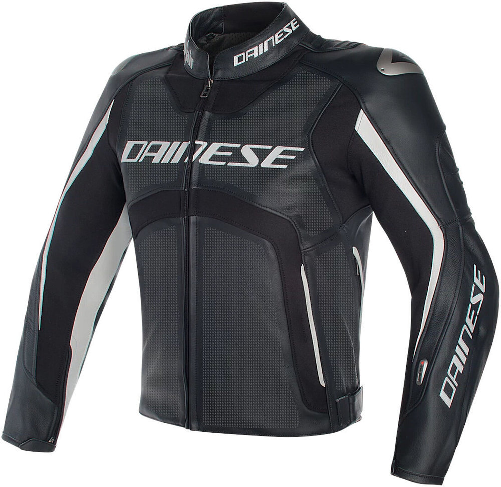 Dainese Misano D-Air Airbag 穿孔摩托車皮夾克