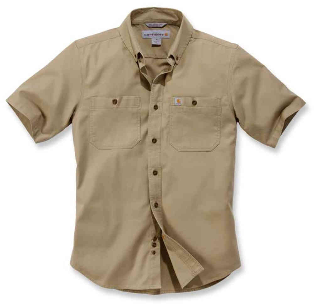 Carhartt men's rugged flex rigby short sleeve work shirt sales