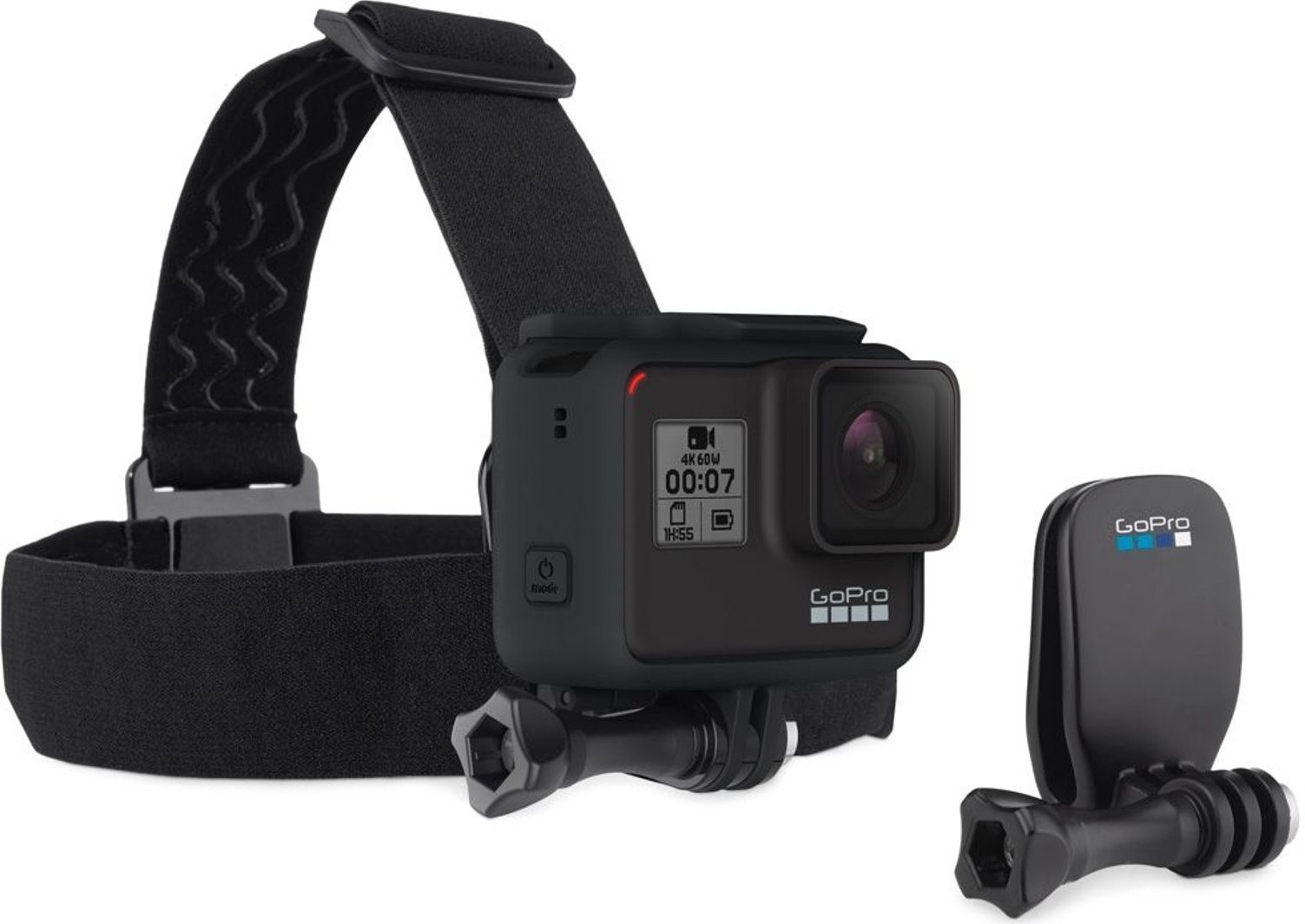 GoPro Headstrap And QuickClip Mont,
