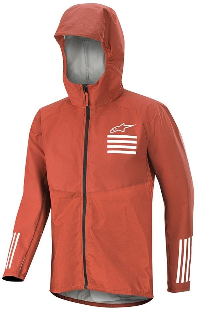 Alpinestars Descender Ungdoms cykel jacka, röd, storlek L