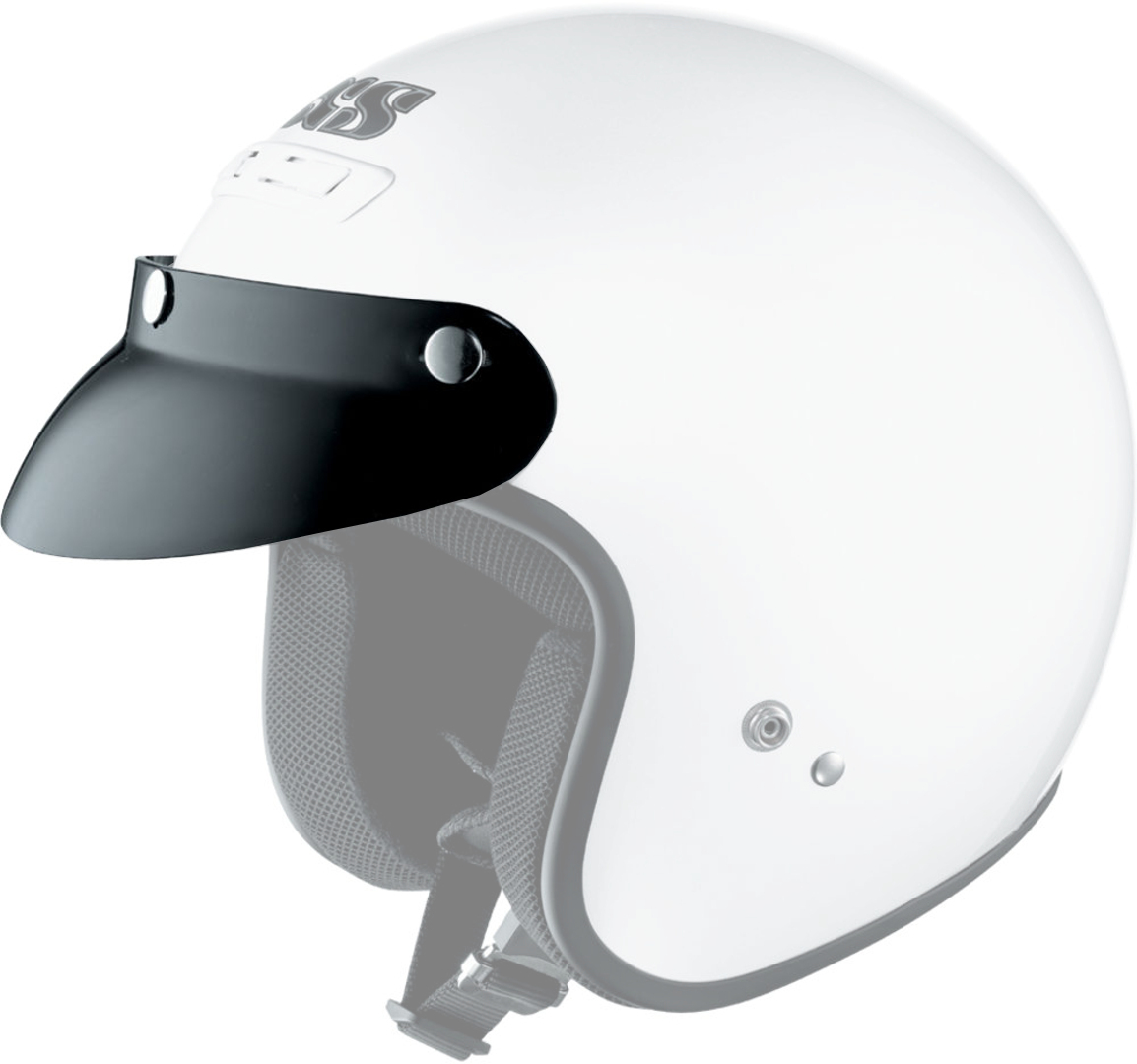 IXS Jet Helmet Peak Visor, black, black, Size One Size