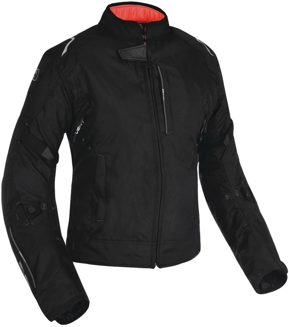 Oxford Girona 1.0 Ladies Motorcycle Textile Jacket, black, Size XS for Women, black, Size XS for Women