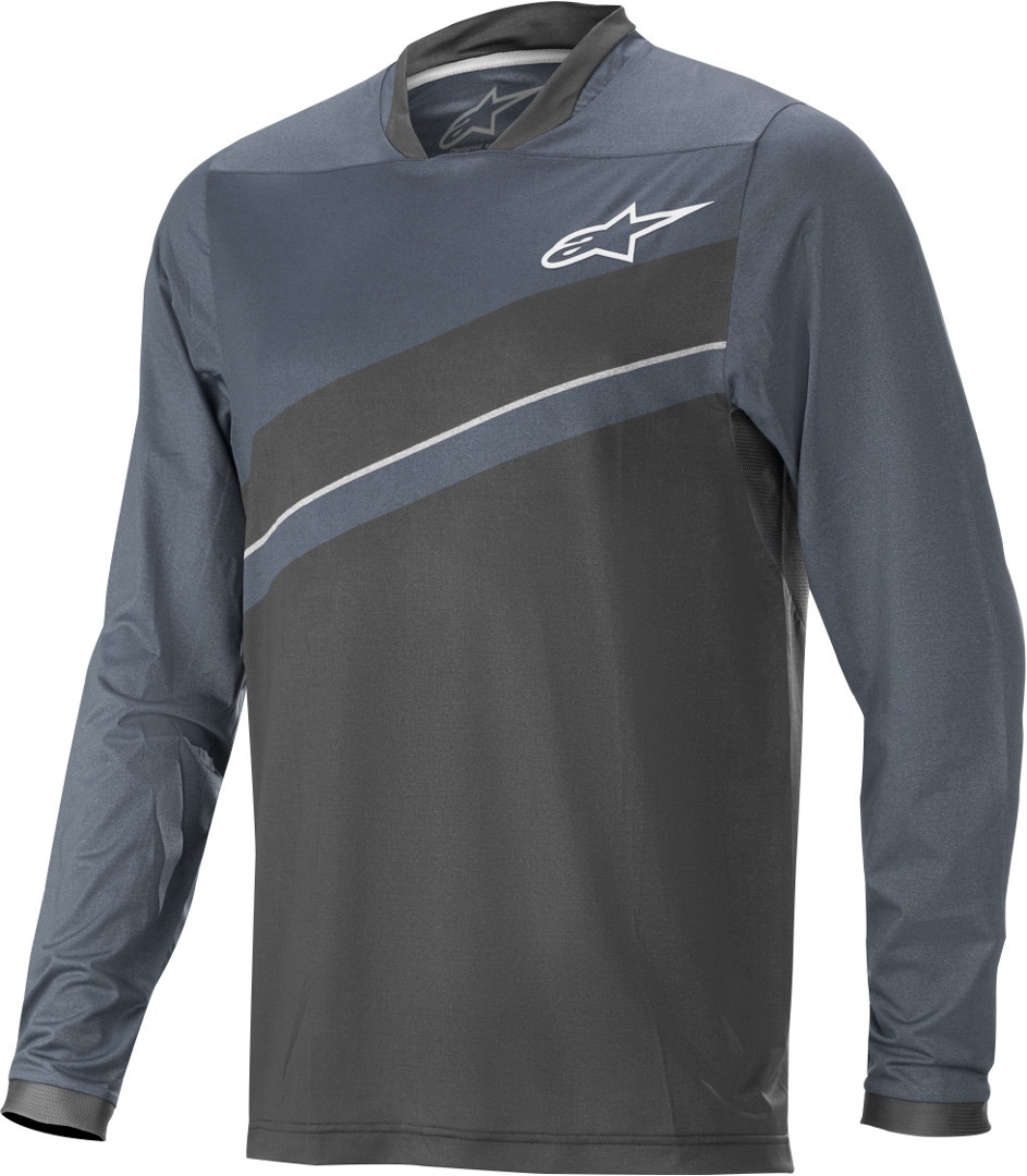 Alpinestars Alps 8.0 LS cykel Jersey, grå-blå, storlek S