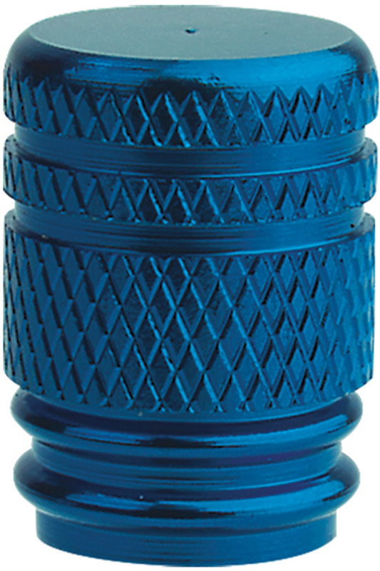 Oxford Gripper Valve Caps, blue, blue, Size One Size