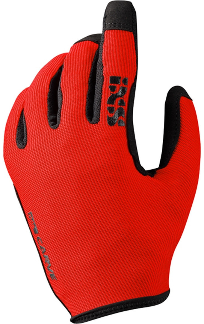 IXS Carve Motocross Gloves, red, Size 2XL, red, Size 2XL