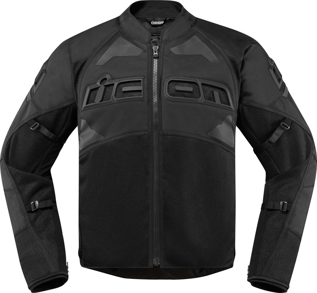 Icon Contra2 Motorcycle Textile Jacket, black, Size 2XL, black, Size 2XL