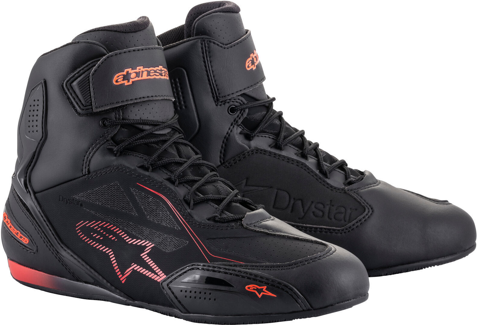 Alpinestars Faster-3 DryStar Мотоциклетные ботинки Черный/Красный 13 (47) 