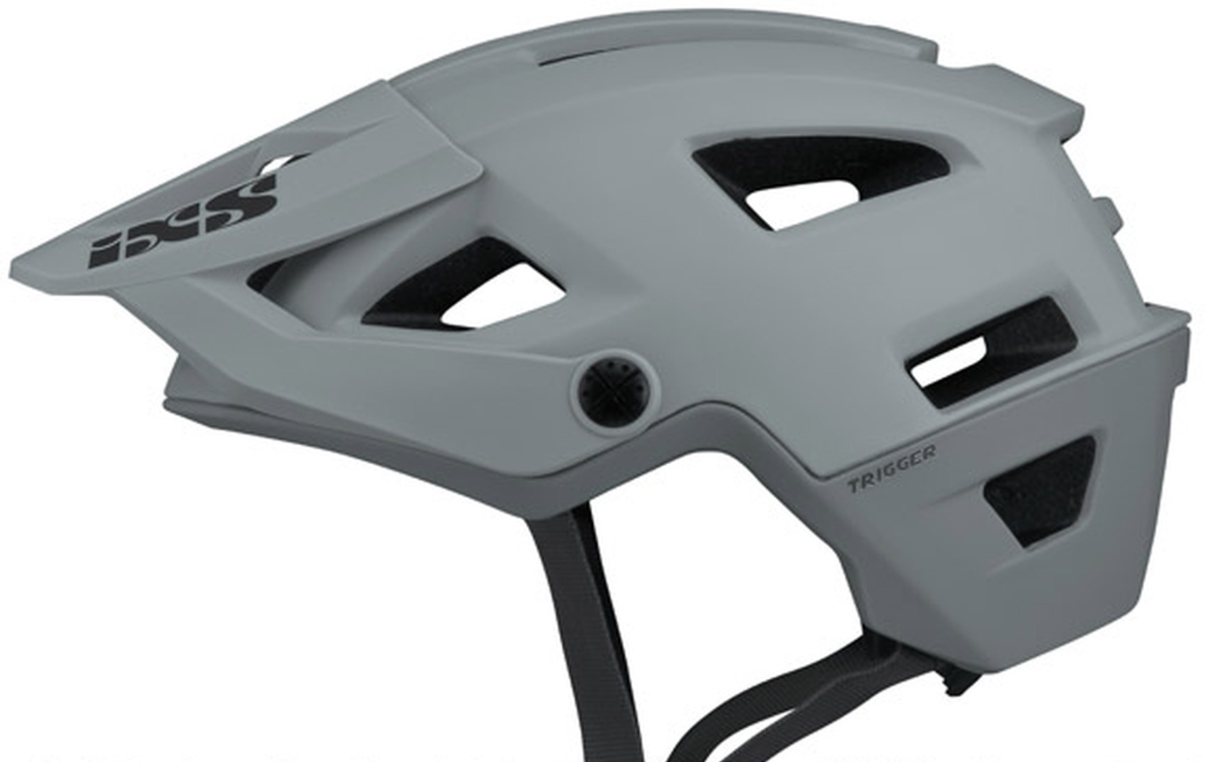 IXS Trigger AM Bicycle Helmet, grey, Size S M, grey, Size S M