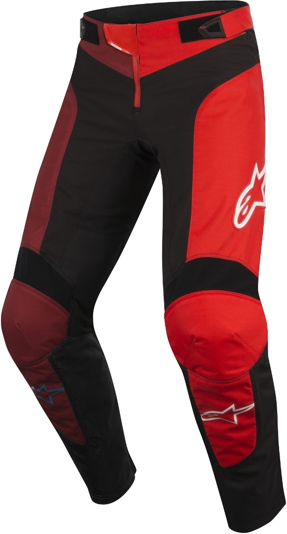 Image of Alpinestars Vector Pantaloni della bicicletta della gioventù, nero-rosso, dimensione 24