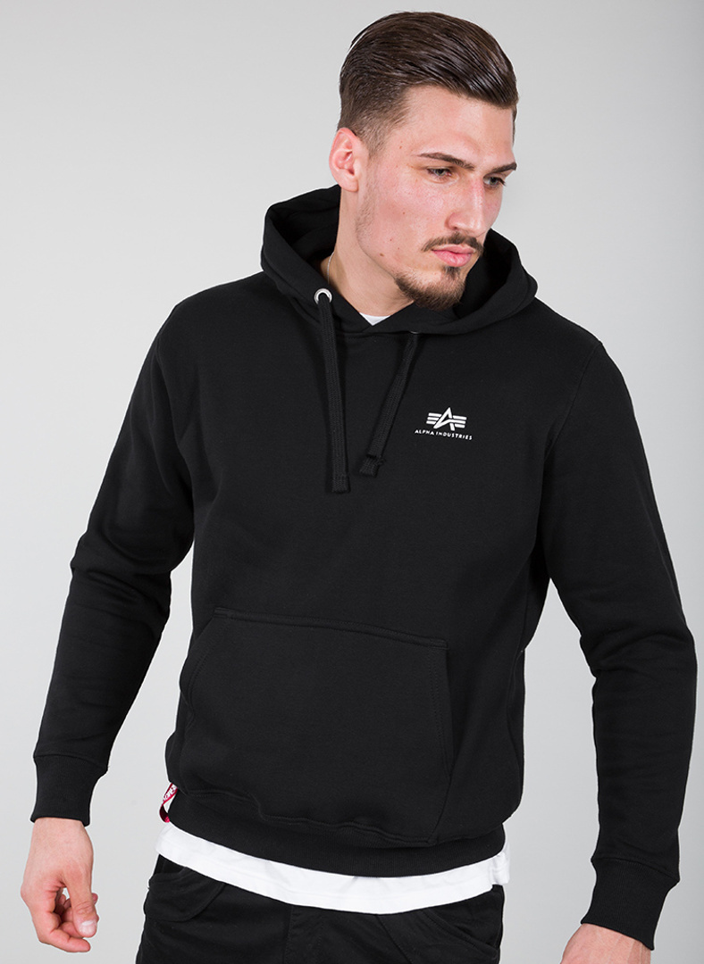 Alpha Industries Alpha Basic Small Hoodie Logo günstig FC-Moto ▷ - kaufen