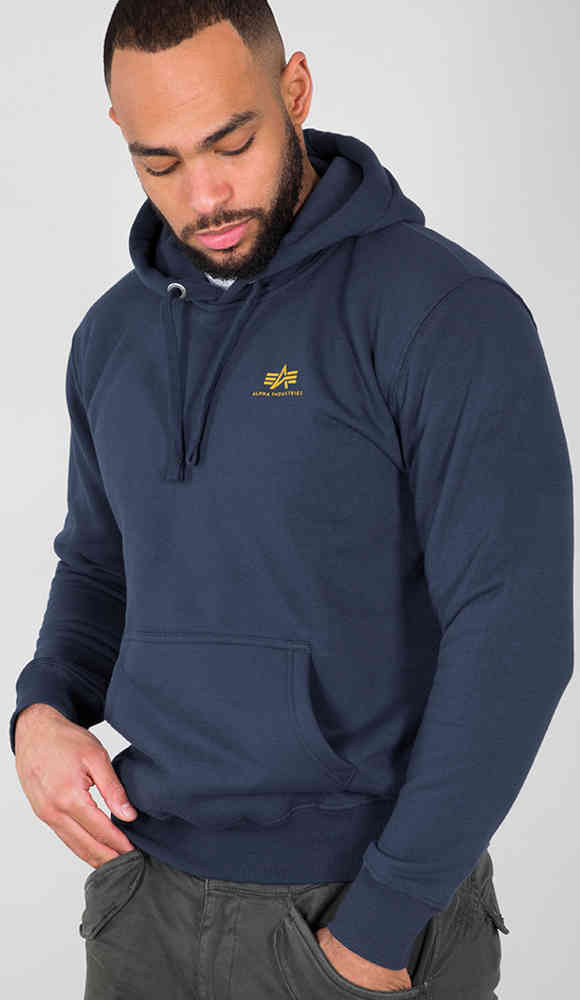Alpha Industries Basic small logo sudadera con capucha para hombre