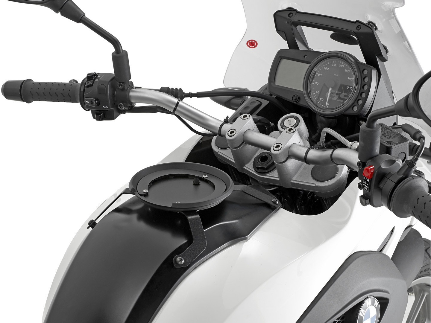 IXS Givi TF15 TANKLOCK System, black, black, Size One Size
