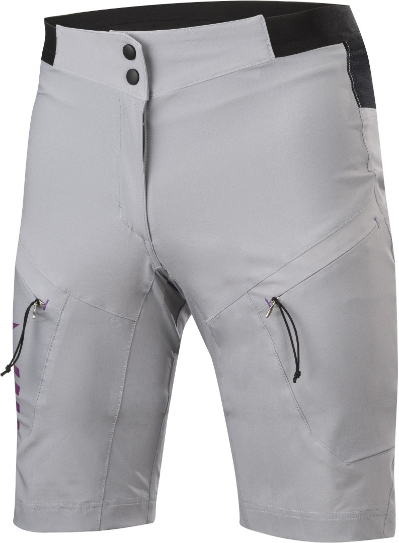 Alpinestars Stella Hyperlite Ladies Bicycle Shorts, grey, Size 32 for Women, grey, Size 32 for Women