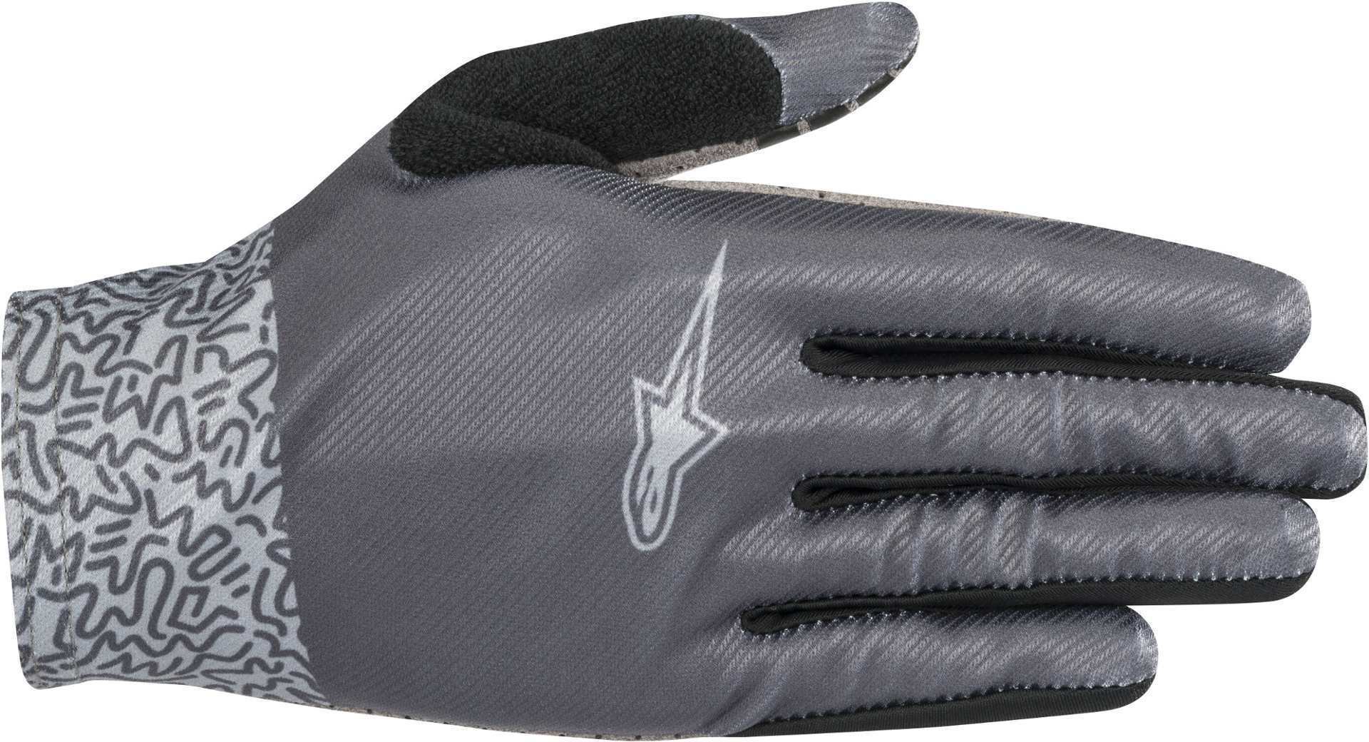 Alpinestars Stella Aspen Pro Lite Ladies Bicycle Gloves, grey, Size L for Women, grey, Size L for Women