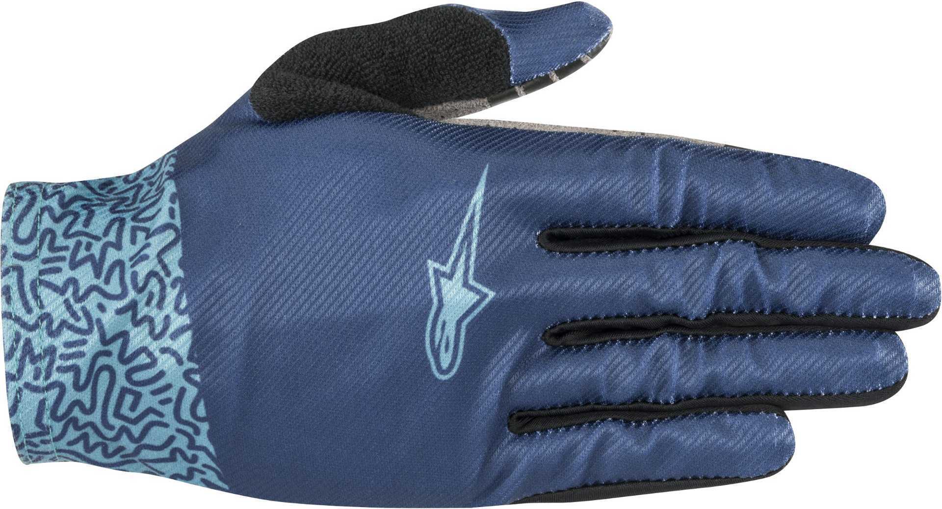 Alpinestars Stella Aspen Pro Lite Ladies Bicycle Gloves, blue, Size L for Women, blue, Size L for Women