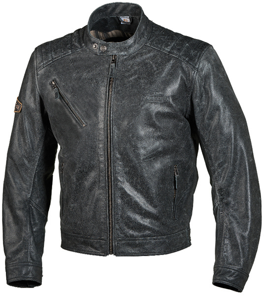 Grand Canyon Laxey Veste en cuir de moto pour homme