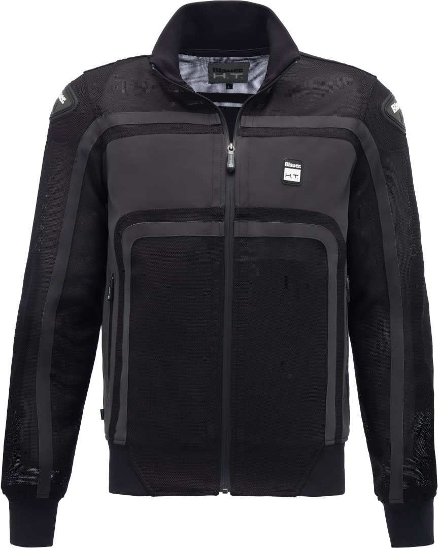 Blauer Easy Rider Air Motorcycle Textile Jacket, black-grey, Size M, black-grey, Size M