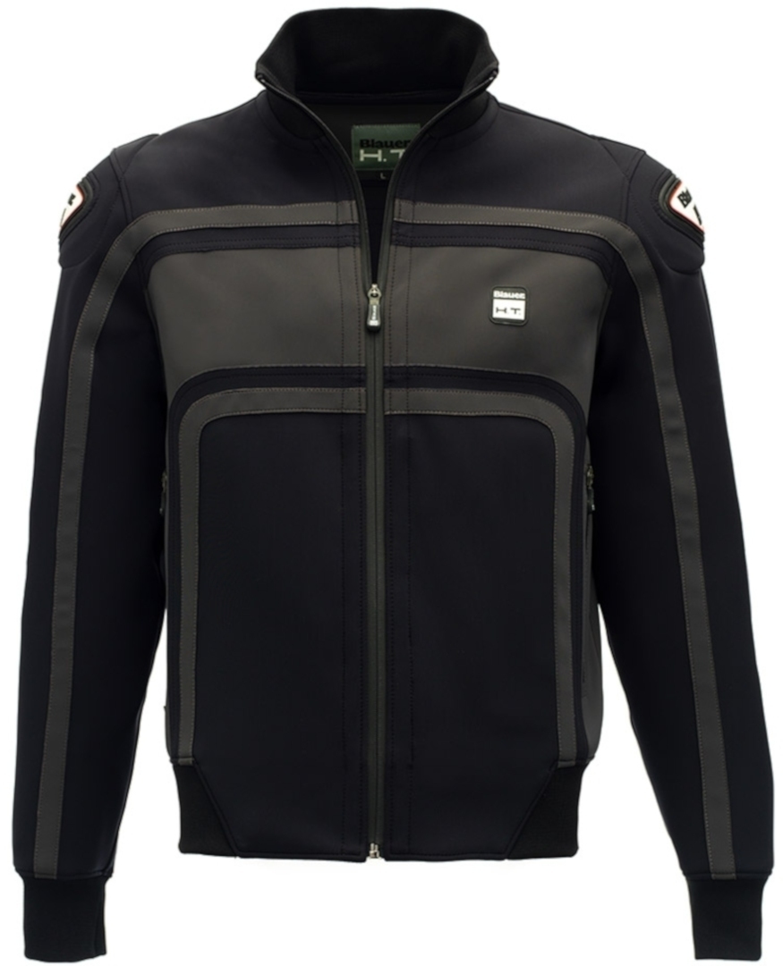 Blauer Easy Rider Ladies Motorcycle Textile Jacket, black-grey, Size S for Women, black-grey, Size S for Women
