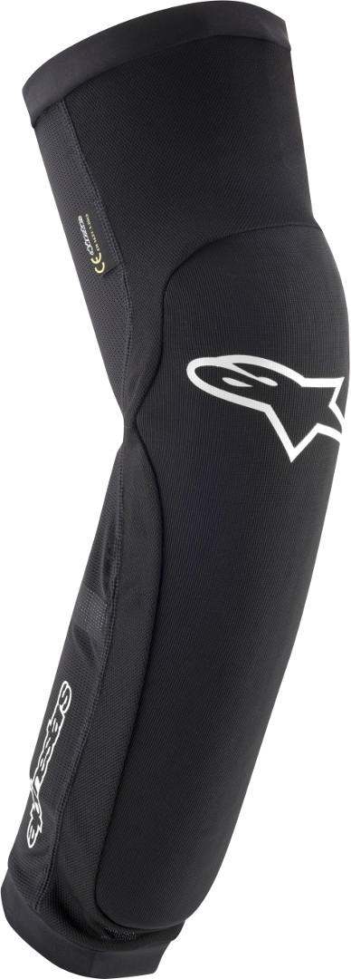 Alpinestars Paragon Plus Knie-/Schienbeinprotektoren, schwarz-weiss, Größe 25 2XS, schwarz-weiss, Größe 25 2XS