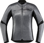 Icon Overlord Ladies Motorcycle Leather Jacket