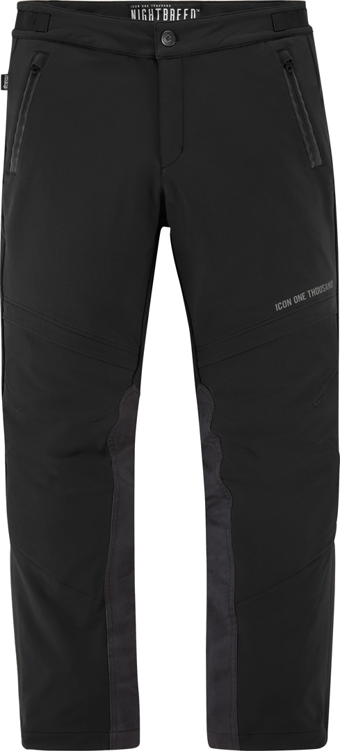 Icon 1000 Nightbreed Motorrad Textilhose, schwarz, Größe 40, schwarz, Größe 40