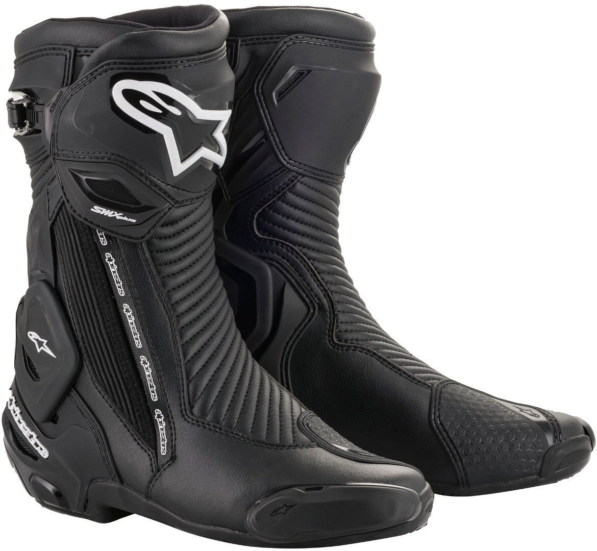 Alpinestars SMX Plus v2 Motorcycle Boots, black, Size 38, 38 Black unisex