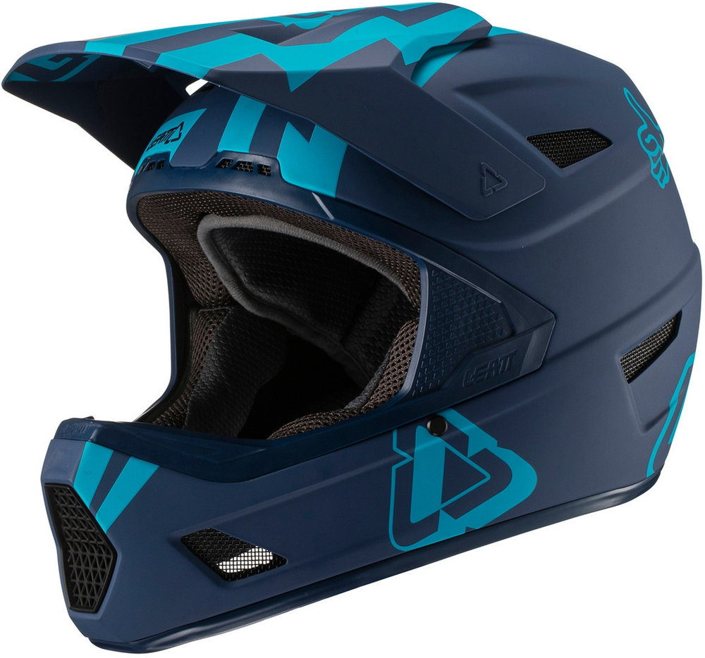 Leatt DBX 3.0 DH V19 Stadium Ink Шлем для скоростного спуска