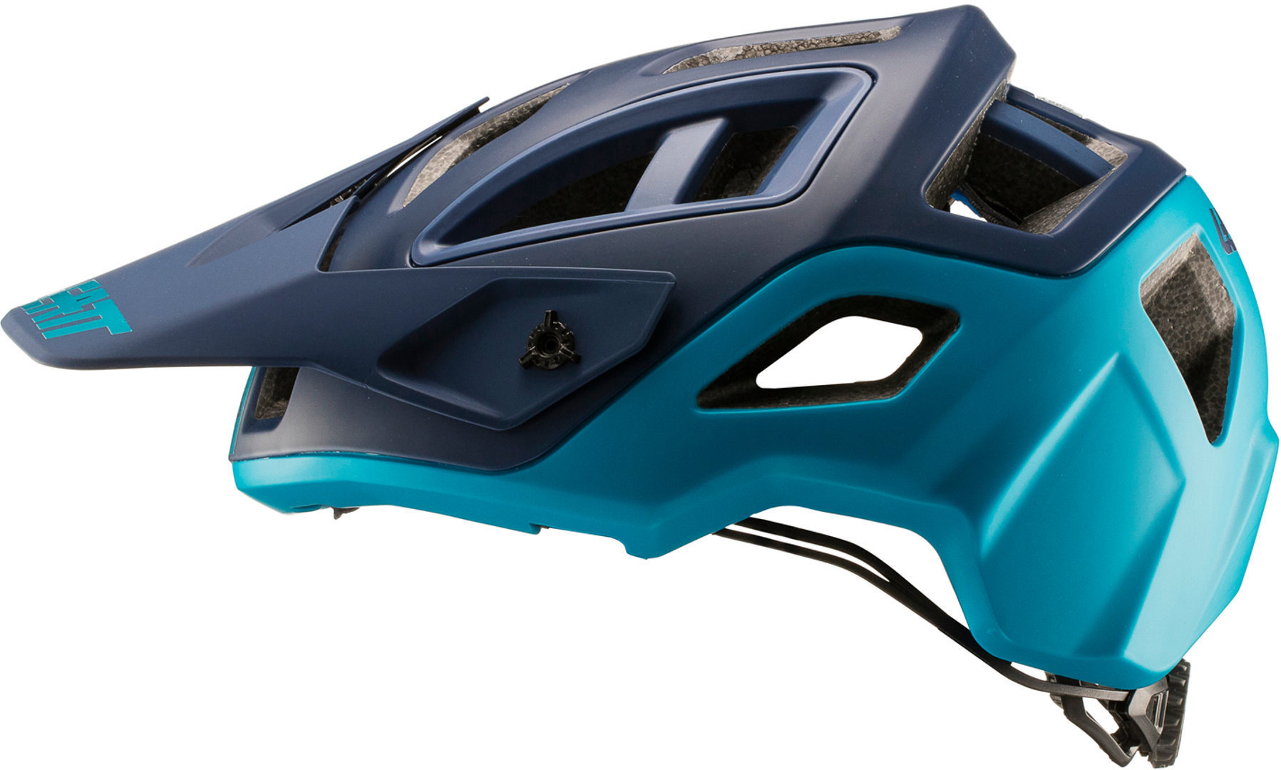 Leatt DBX 3.0 Blue Ink All Mountain Bicycle Helmet, Size M, blue, Size M