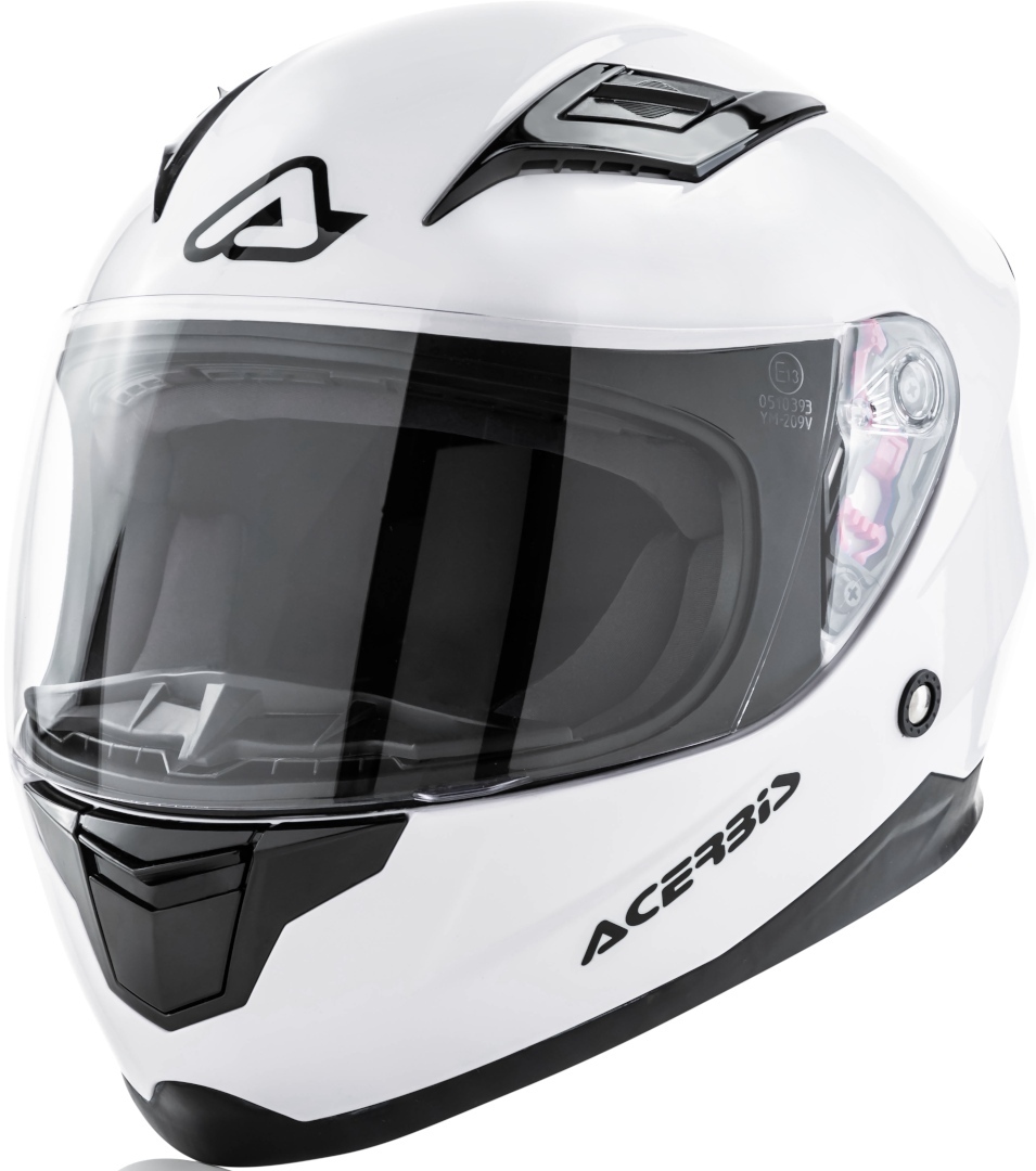 Acerbis Carlino Kids Helmet, white, Size S, white, Size S