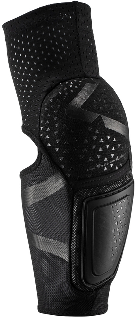 Side view of Leatt 3DF Hybrid Elbow Protectors, black, Size 2XL for Men
