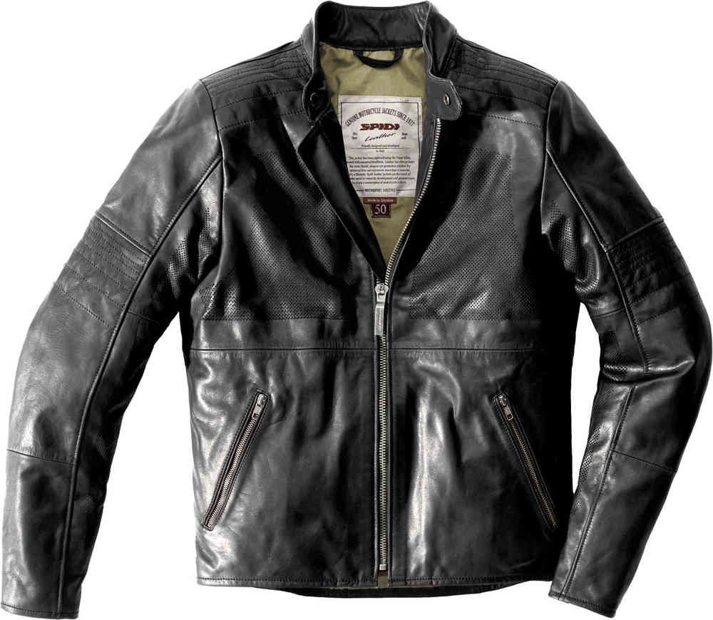 Spidi Garage Perforated Motorcycle Leather Jacket