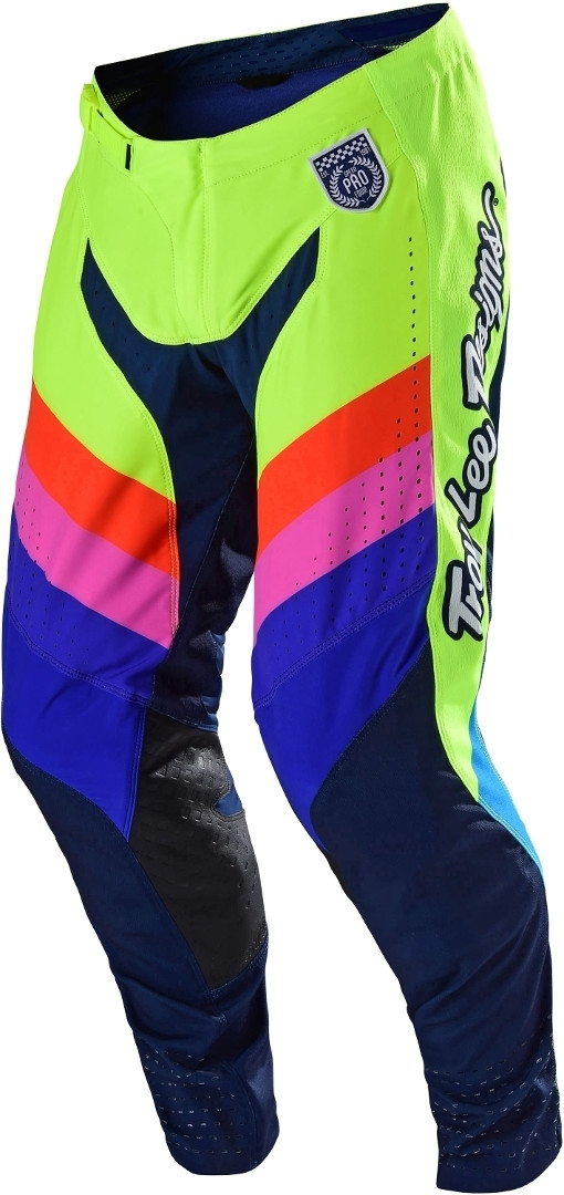 Troy Lee Designs SE Pro Mirage Motocross byxor, blå-gul, storlek 30