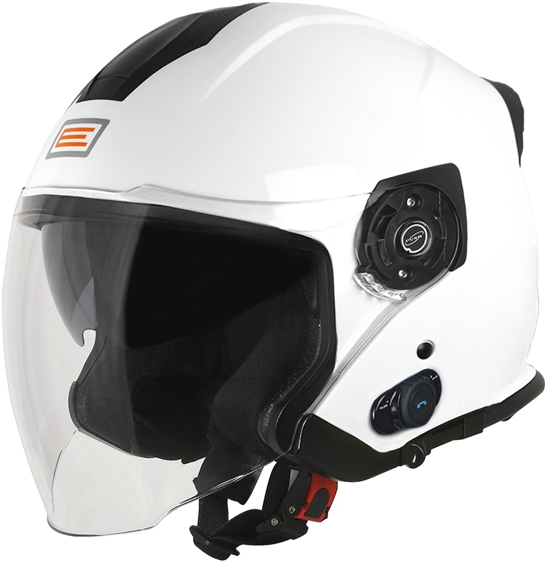 Origine Palio 2.0 Mini S7 Bluetooth Jet Helmet, white, Size S, white, Size S