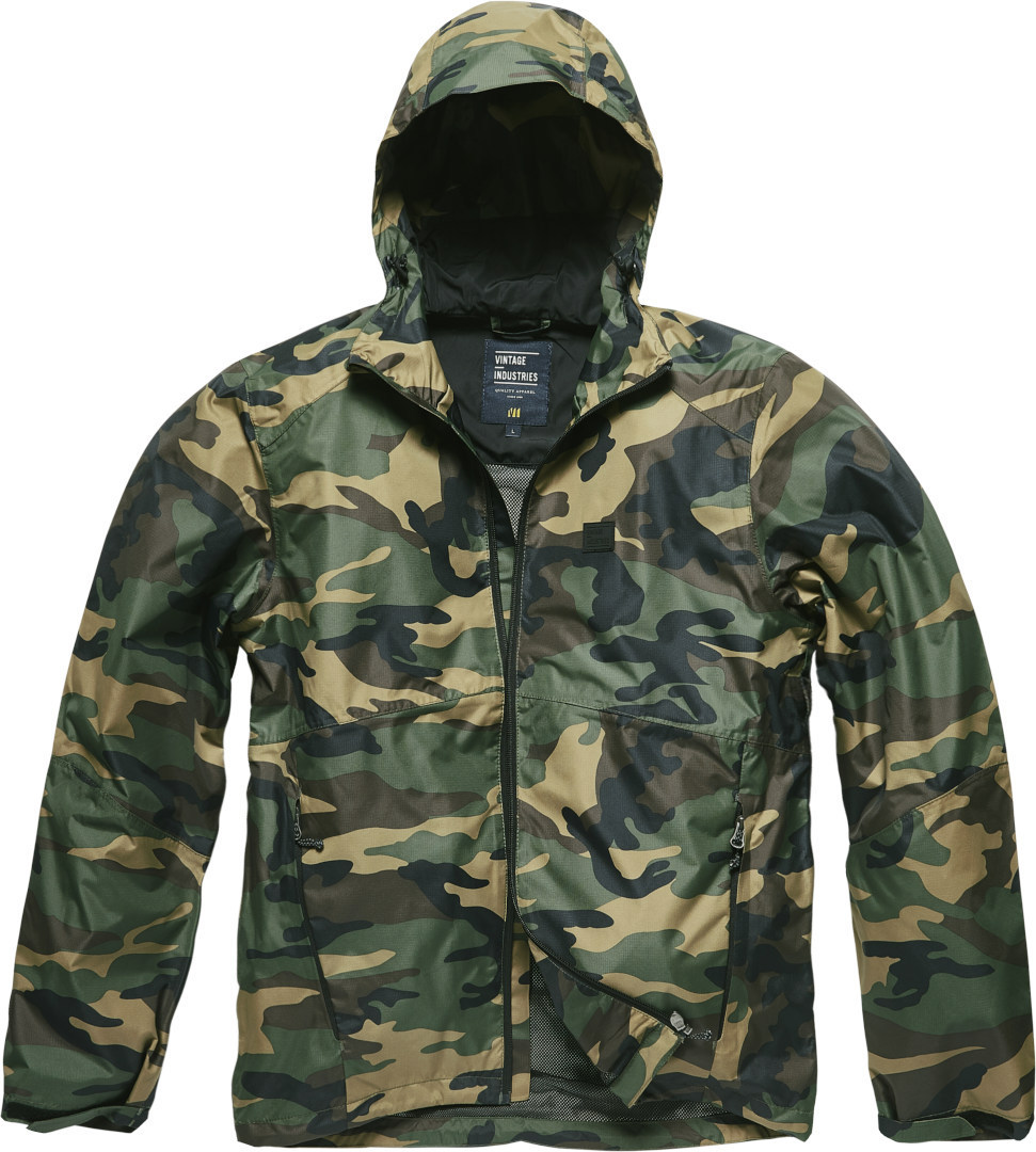 Vintage Industries Verwood Jacket, green, Size XL, green, Size XL