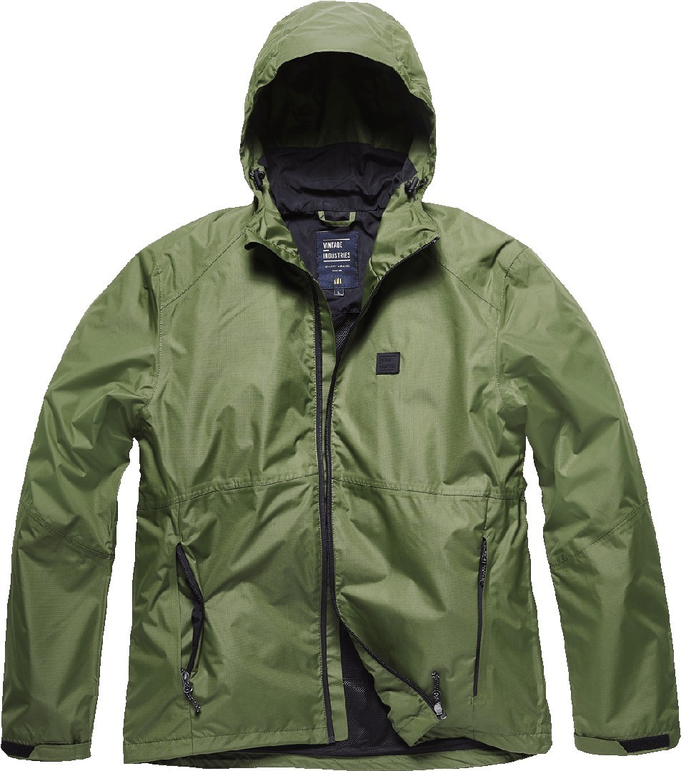 Vintage Industries Verwood Jacket, green, Size L, green, Size L
